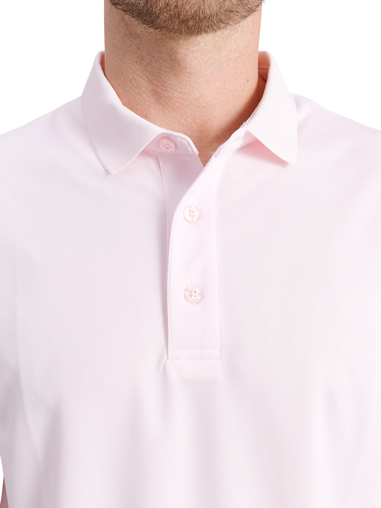 Tricou golf polo pentru bărbați Cray DryCool Lt. Pink