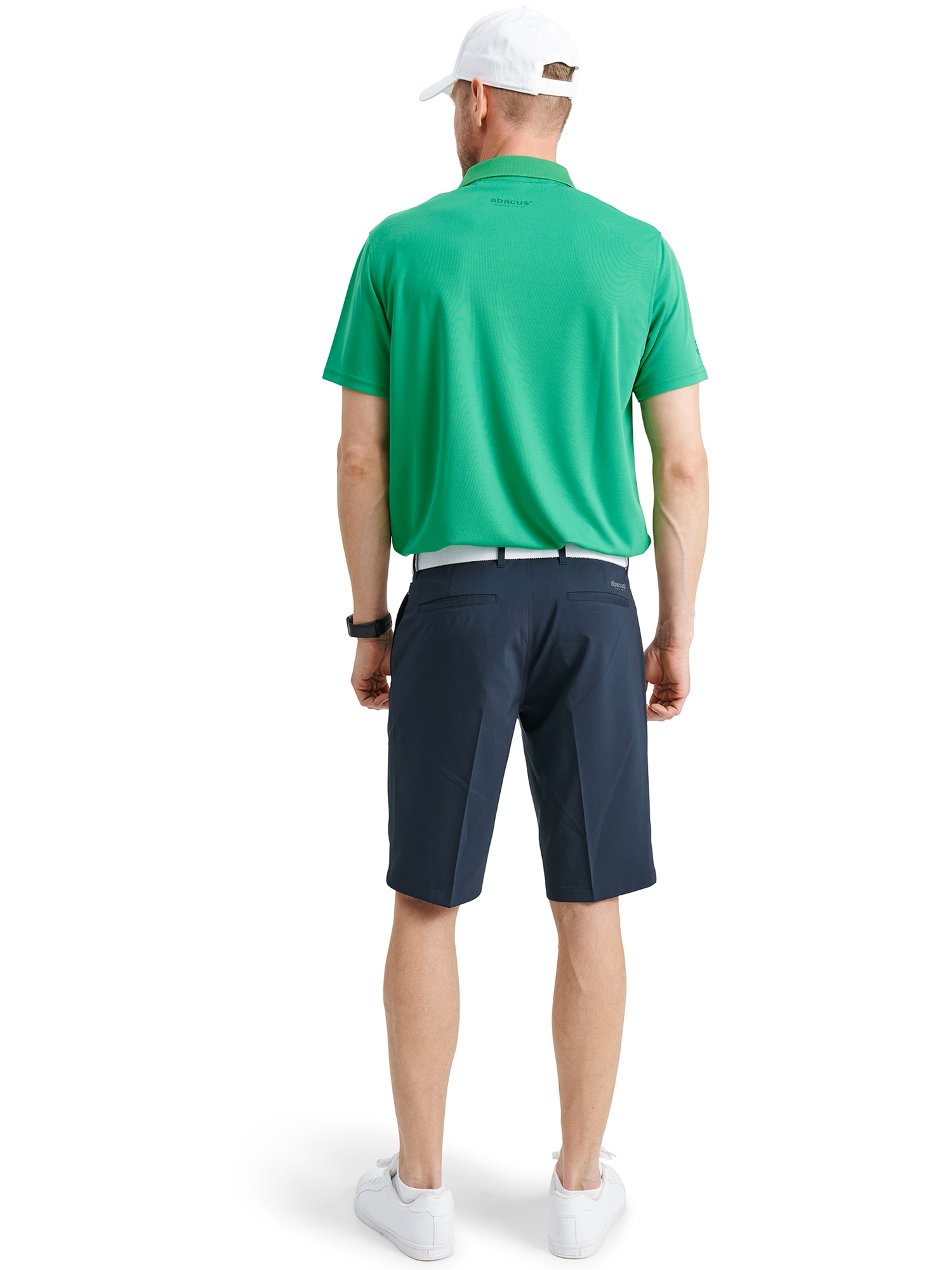 Tricou golf polo pentru bărbați Cray DryCool Green Fairway