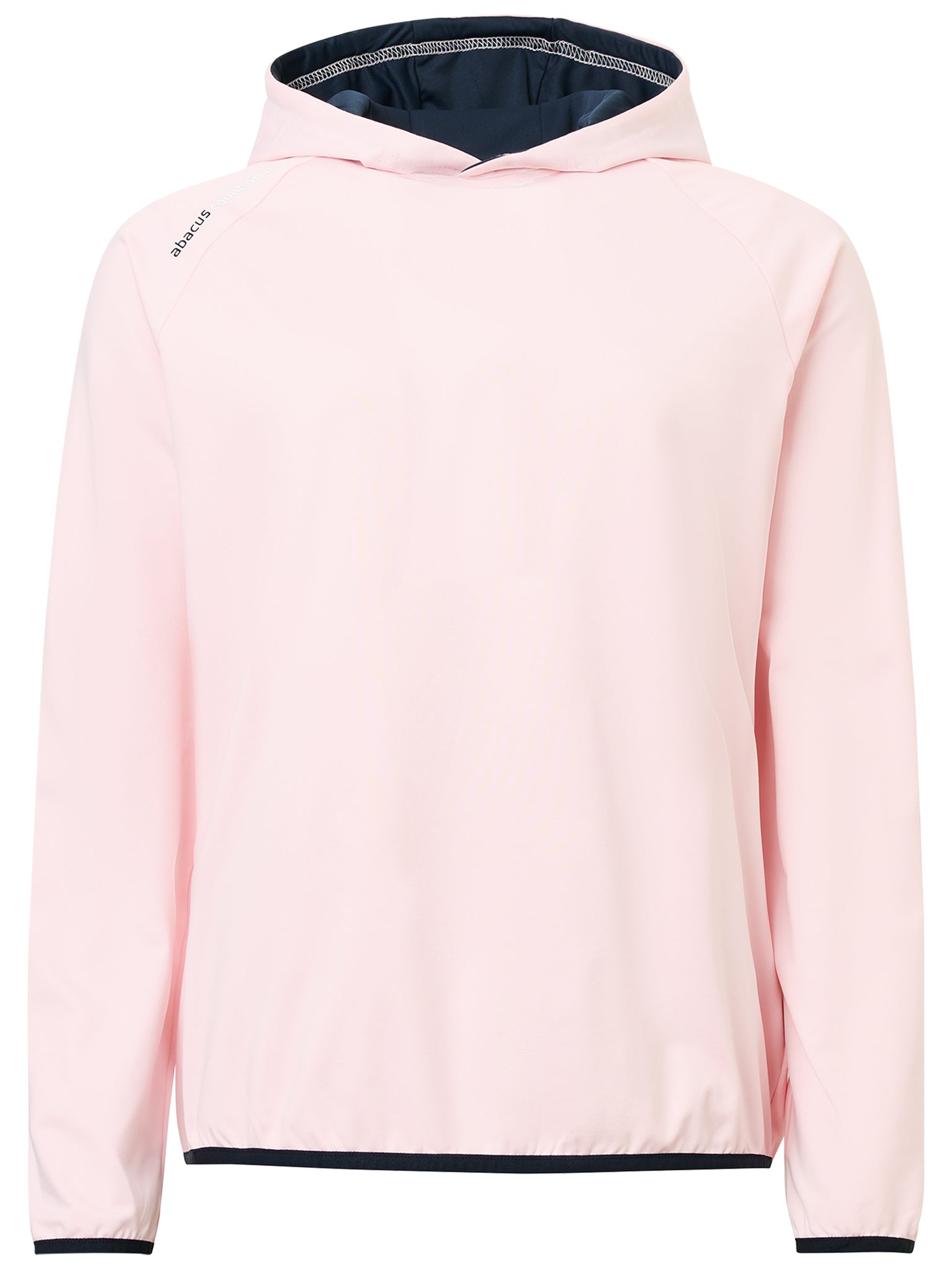 Hanorac golf juniori Abacus Loop 5174 Blossom Pink – vedere față