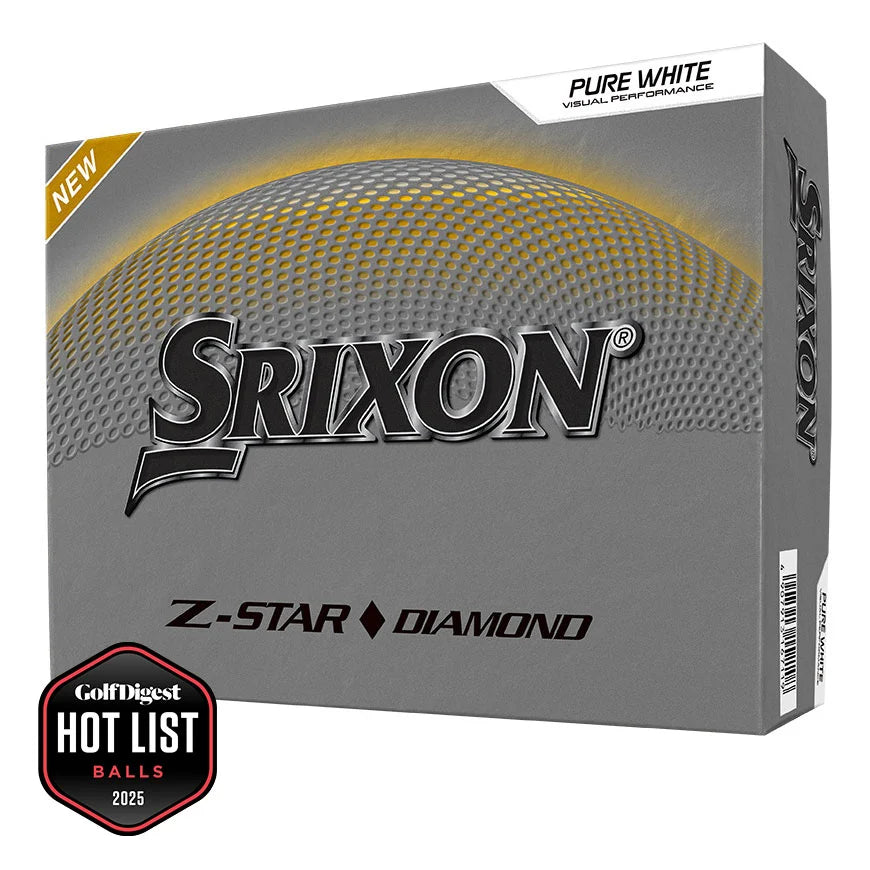 Mingi de Golf Srixon Z-STAR Diamond Pure White