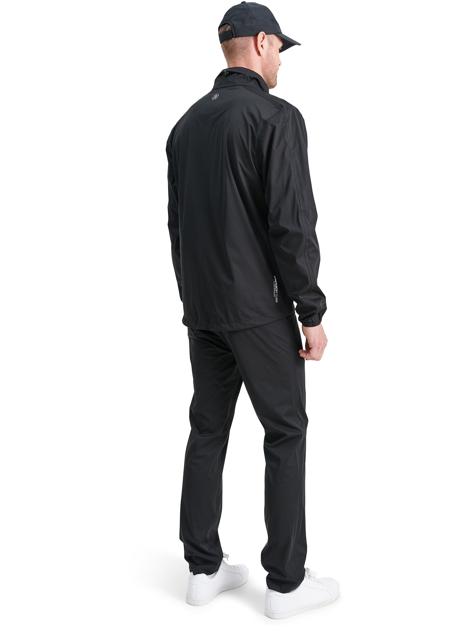 Geacă impermeabilă golf bărbați Abacus Bounce 6080 Black – detaliu
