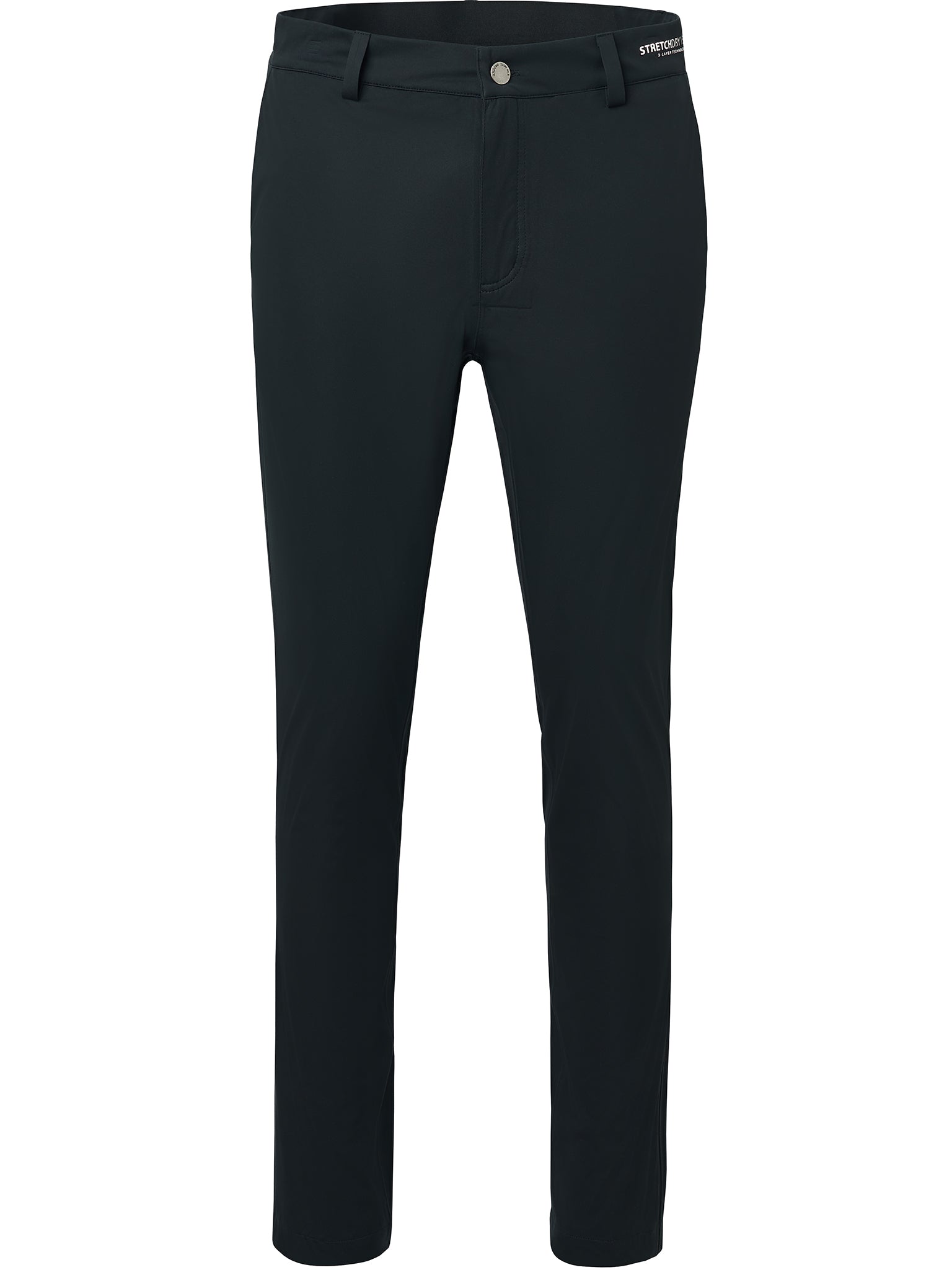 Pantaloni golf waterproof bărbați Abacus Bounce 6083 Black – vedere față