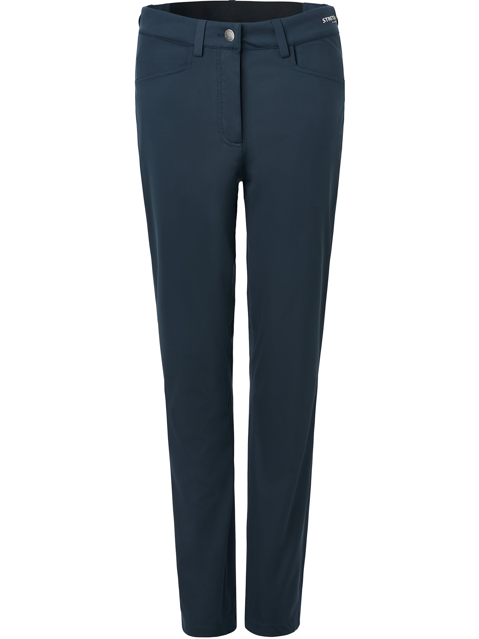 Pantaloni golf waterproof femei Abacus Bounce 2083 Navy – vedere față