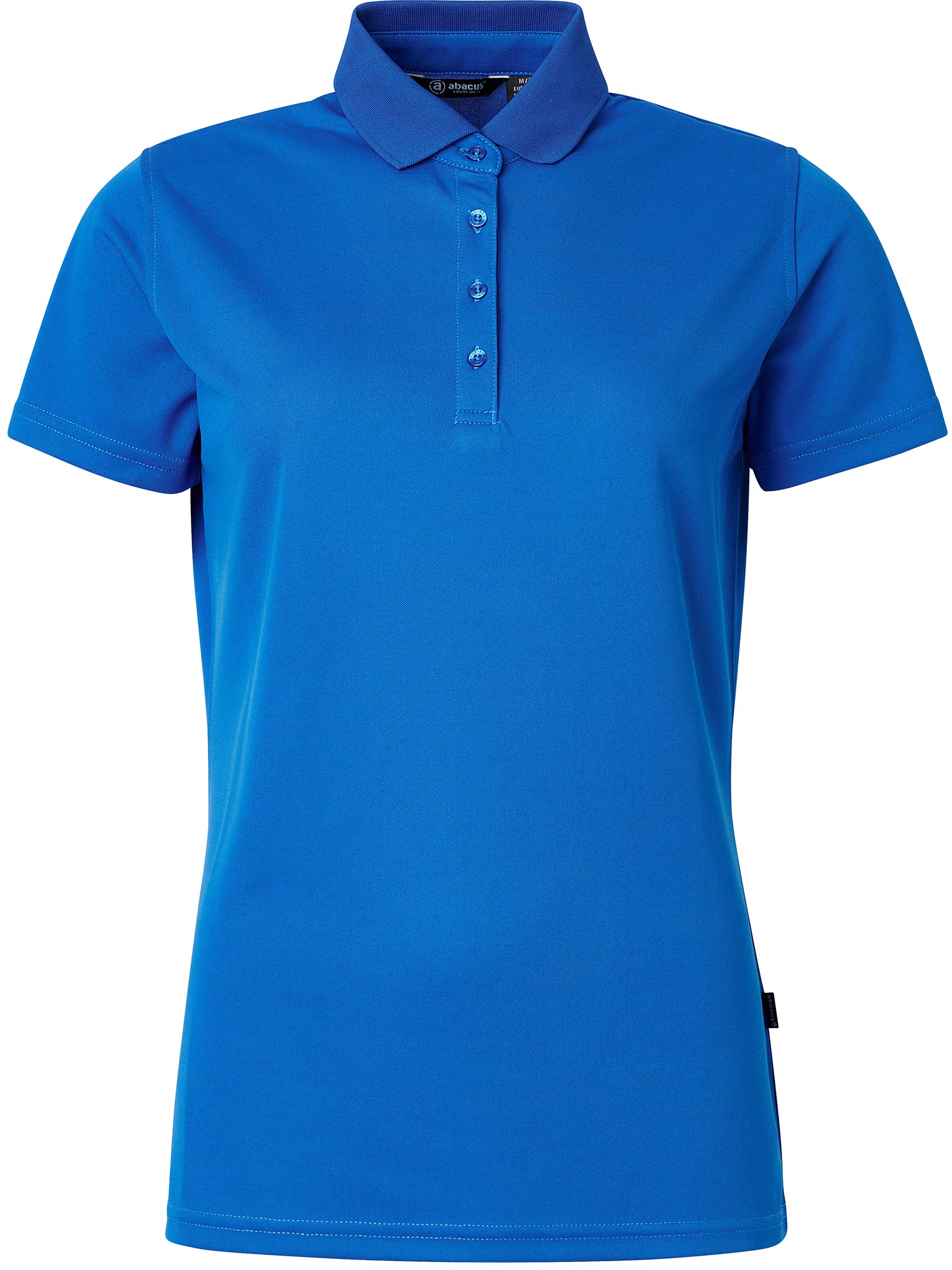 Tricou golf polo femei Abacus Cray DryCool 2724 Royal Blue – vedere față