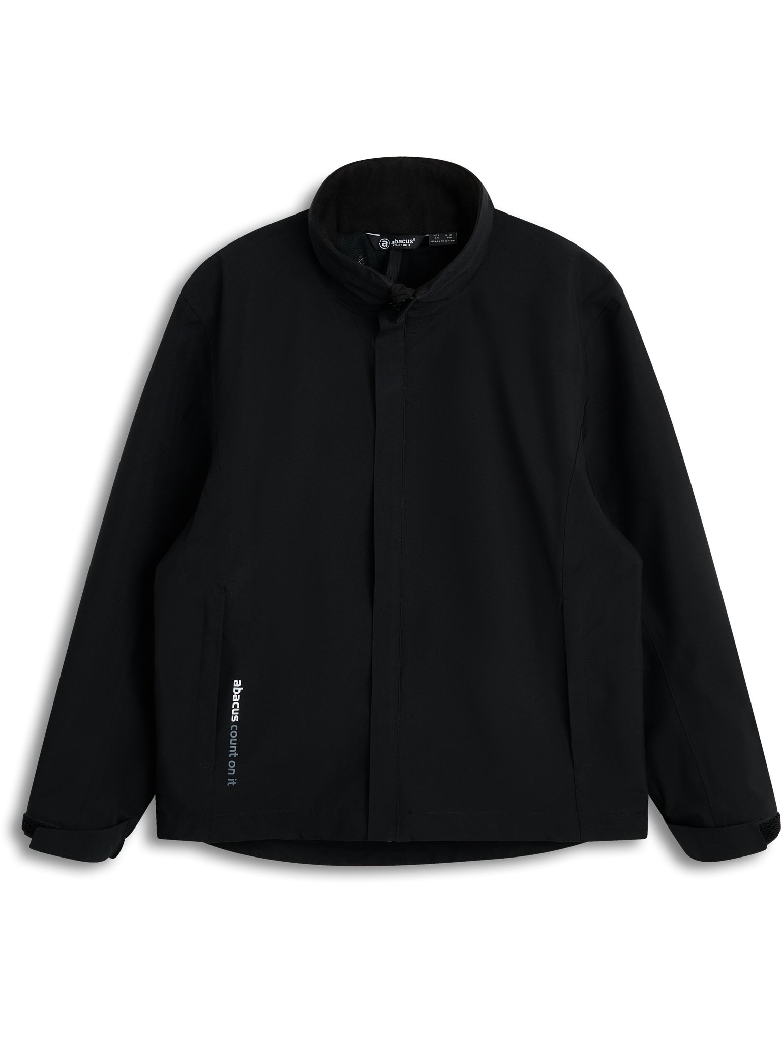 Geacă impermeabilă golf juniori Abacus Links 5101 Black – vedere față
