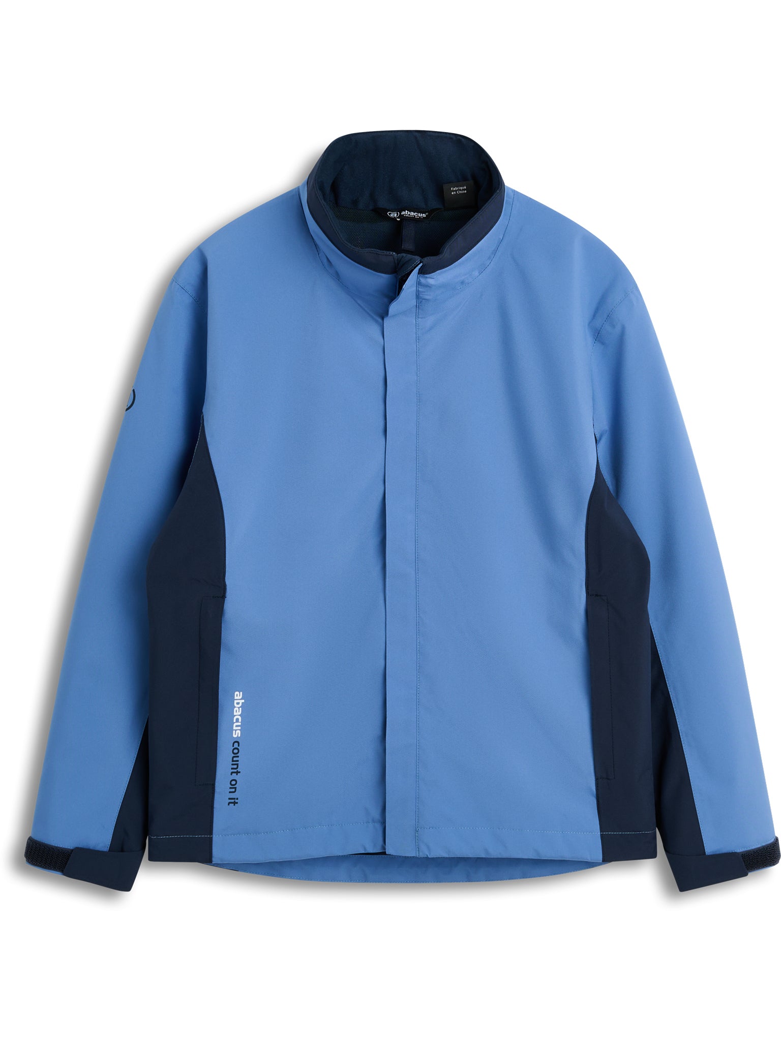 Geacă impermeabilă golf juniori Abacus Links 5101 Horizon Blue – vedere față