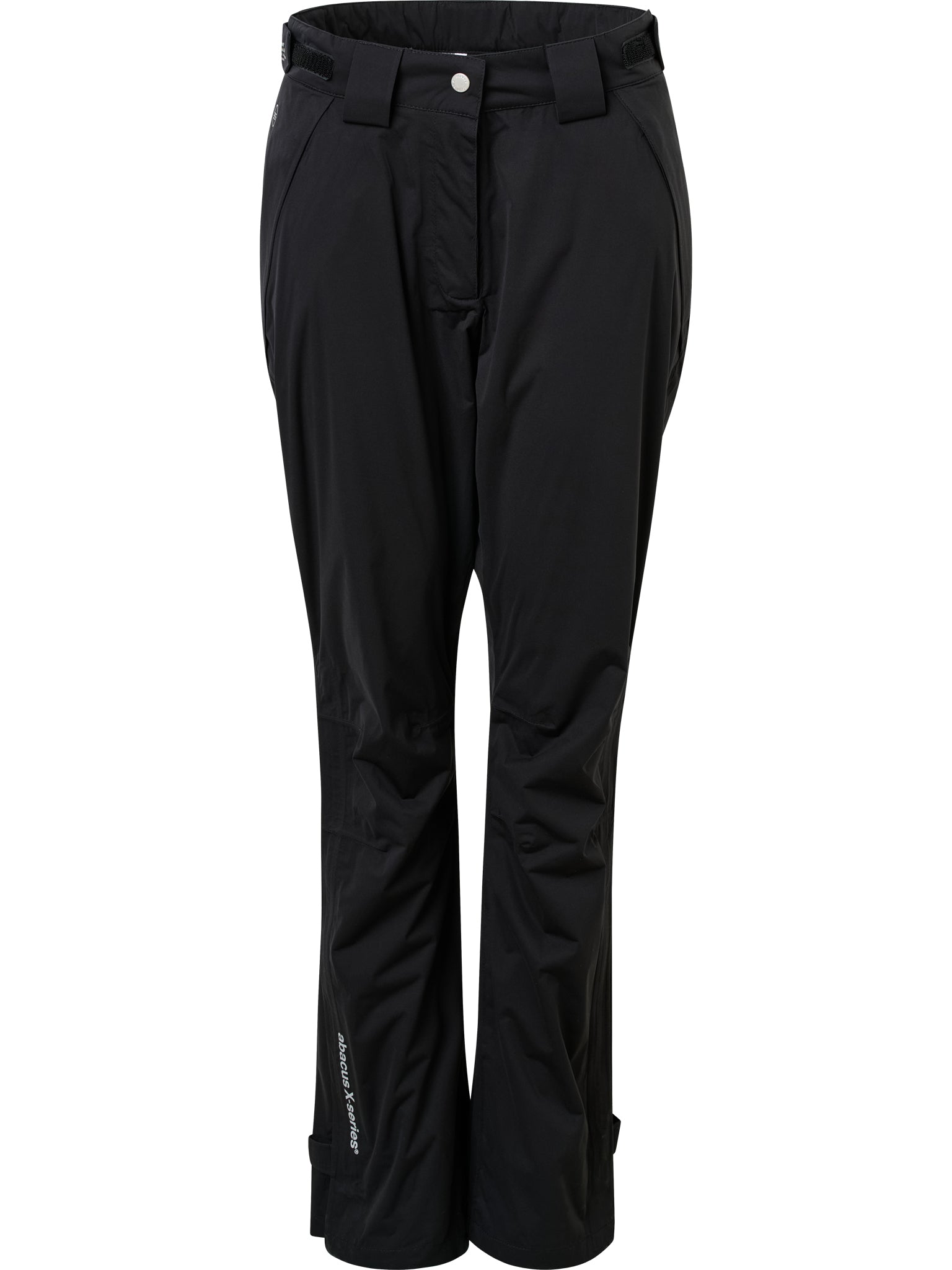 Pantaloni impermeabili golf femei Abacus Pitch 2058 Black – vedere față