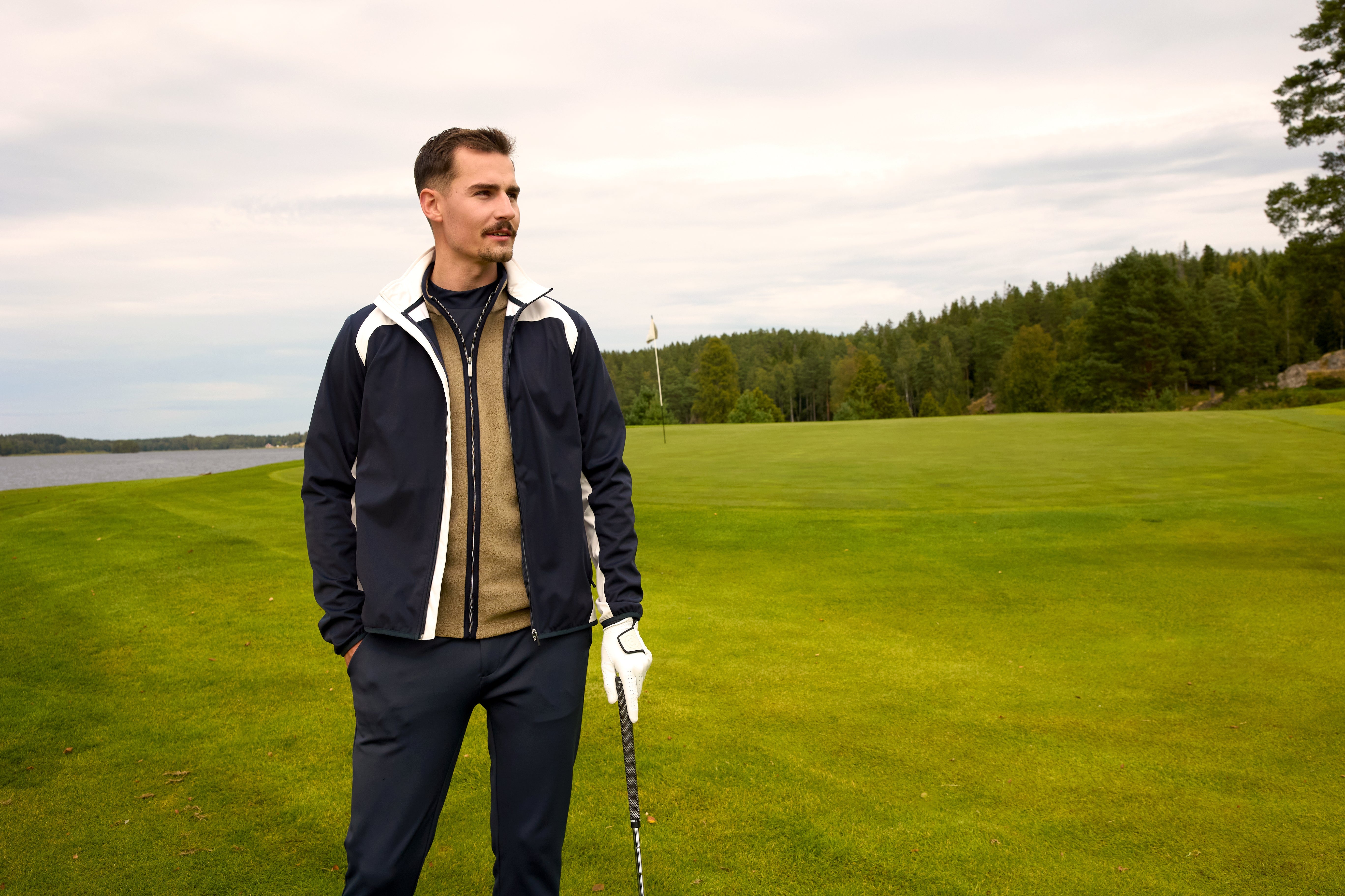 Jachete golf bărbați waterproof Abacus - distribuitor oficial GolfHub România