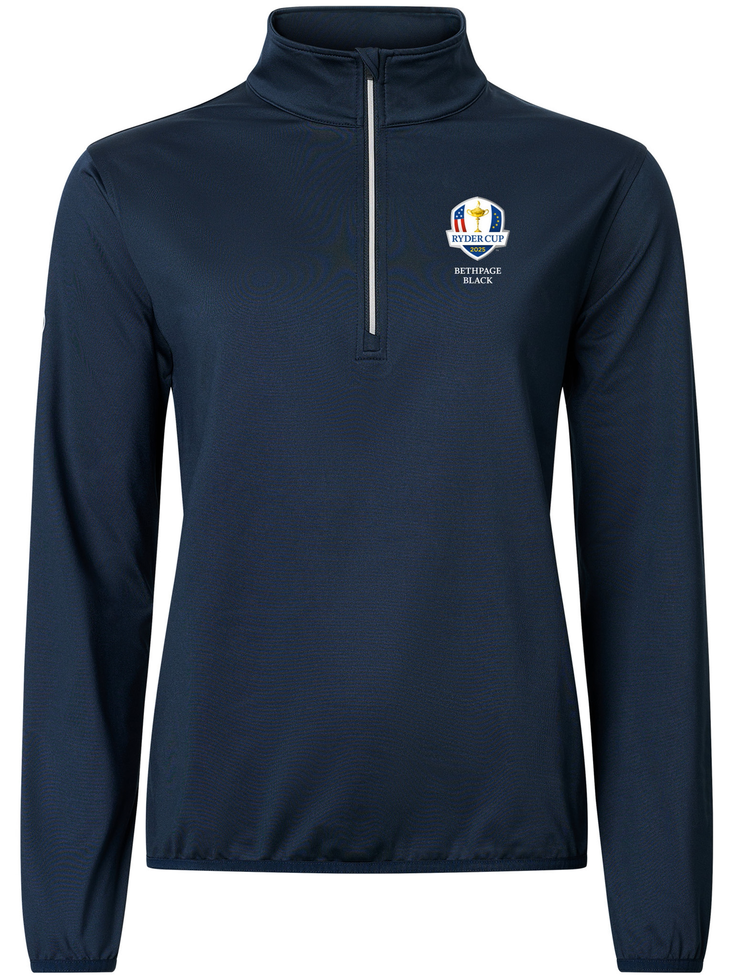 Bluză de golf pentru femei RDC25 Cradoc half zip Navy