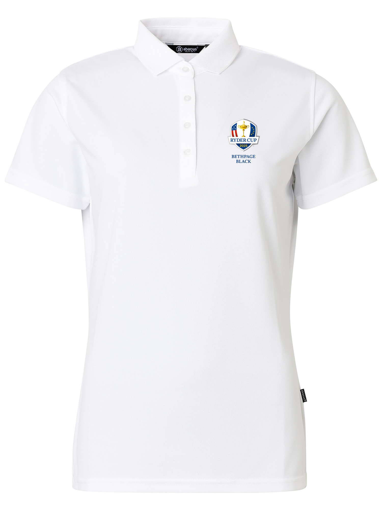 Tricou polo de golf pentru femei RDC25 Cray DryCool White