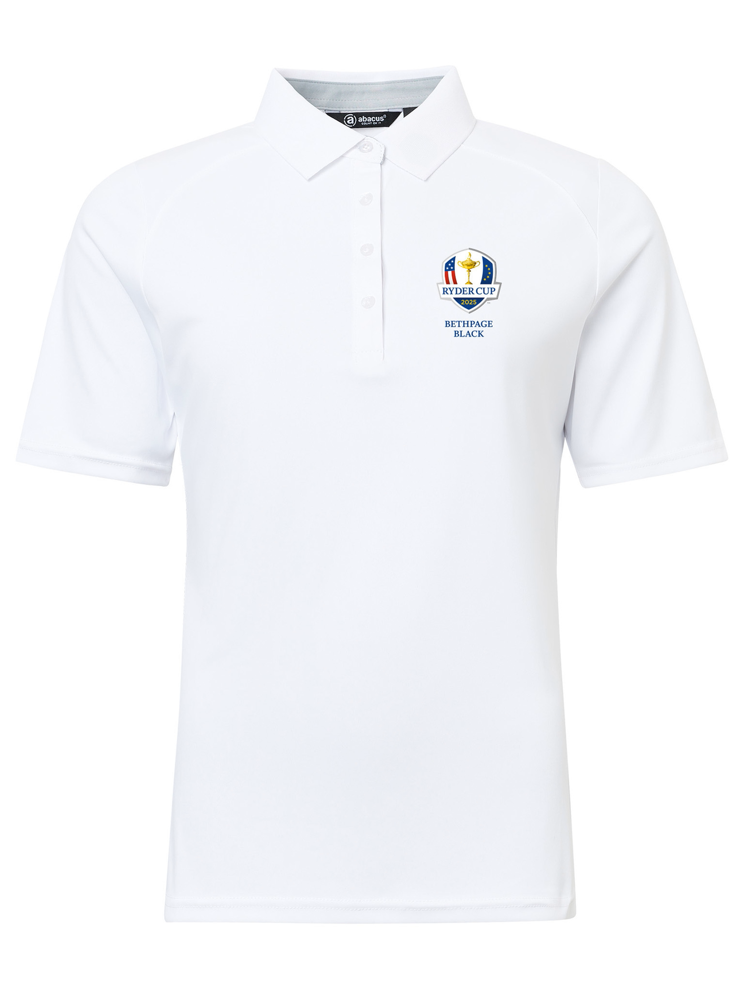 Tricou de golf pentru femei RDC25 Hammel Recycled, mânecă scurtă White