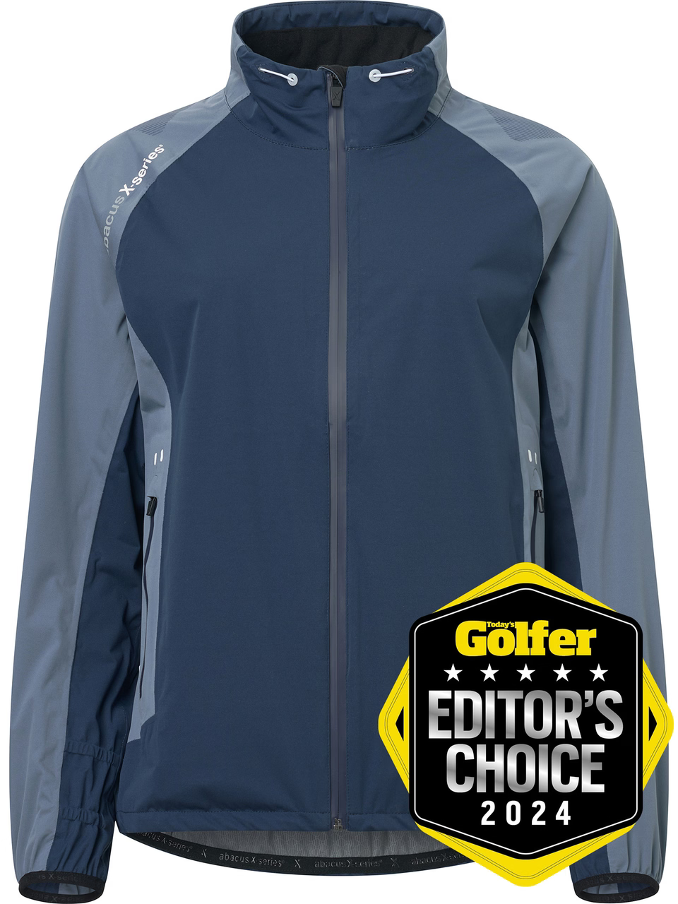 Geacă impermeabilă de golf femei Abacus Pitch 37.5® dusty blue