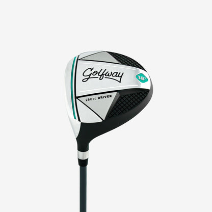 Crose Golf Juniori Golfway Champion 110cm - Stângaci (Left-Hand), cu Stand Bag și 4 Crose