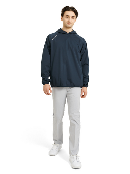 Hanorac  impermeabil de golf pentru bărbați Bounce Navy