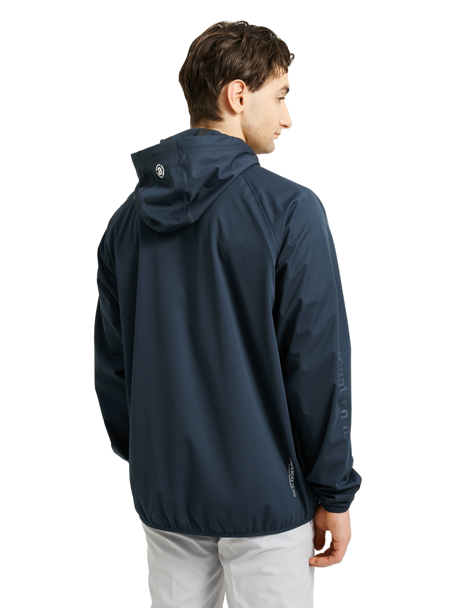 Hanorac  impermeabil de golf pentru bărbați Bounce Navy