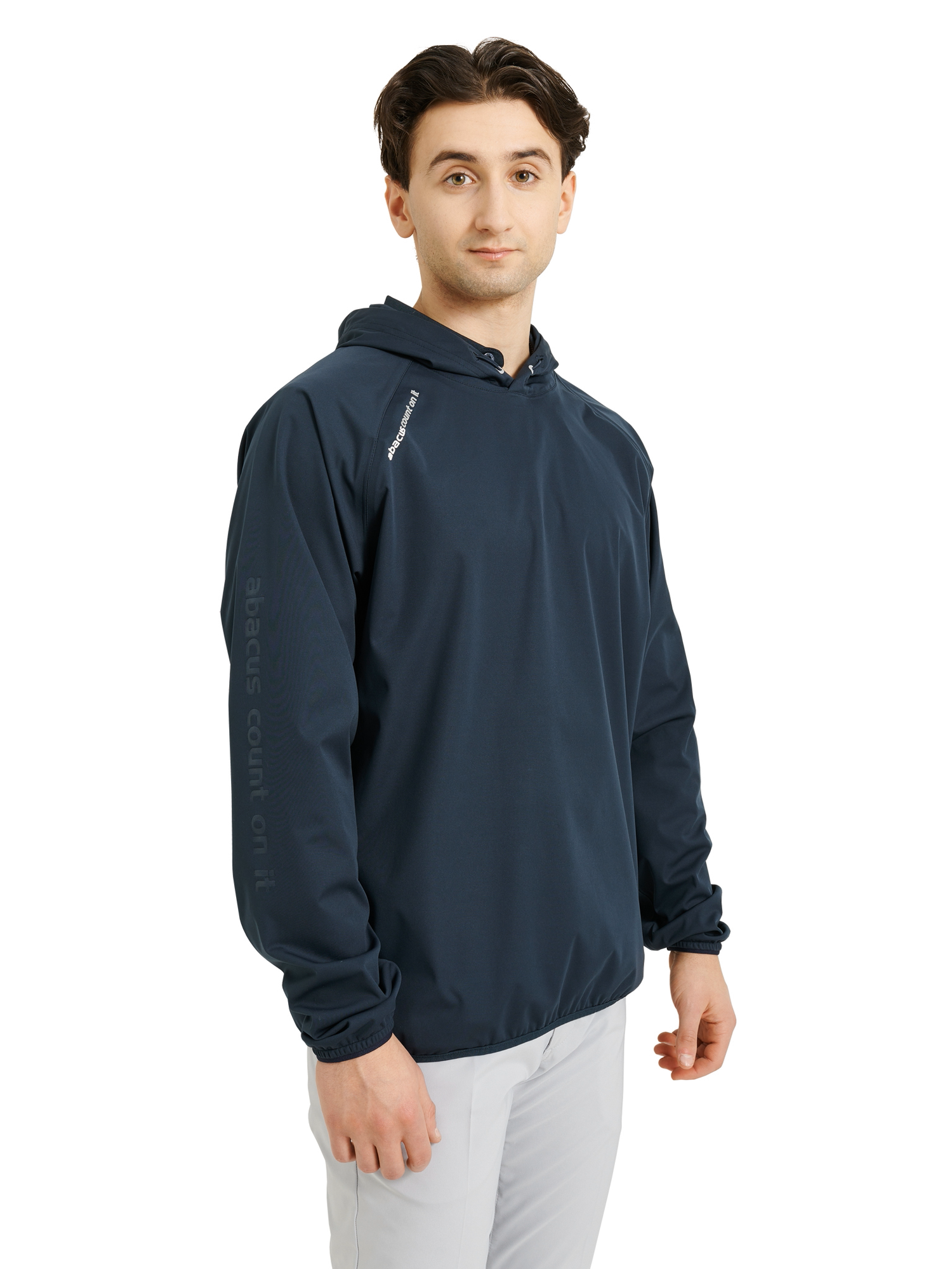 Hanorac  impermeabil de golf pentru bărbați Bounce Navy