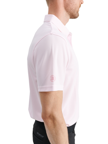 Tricou golf polo pentru bărbați Cray DryCool Lt. Pink