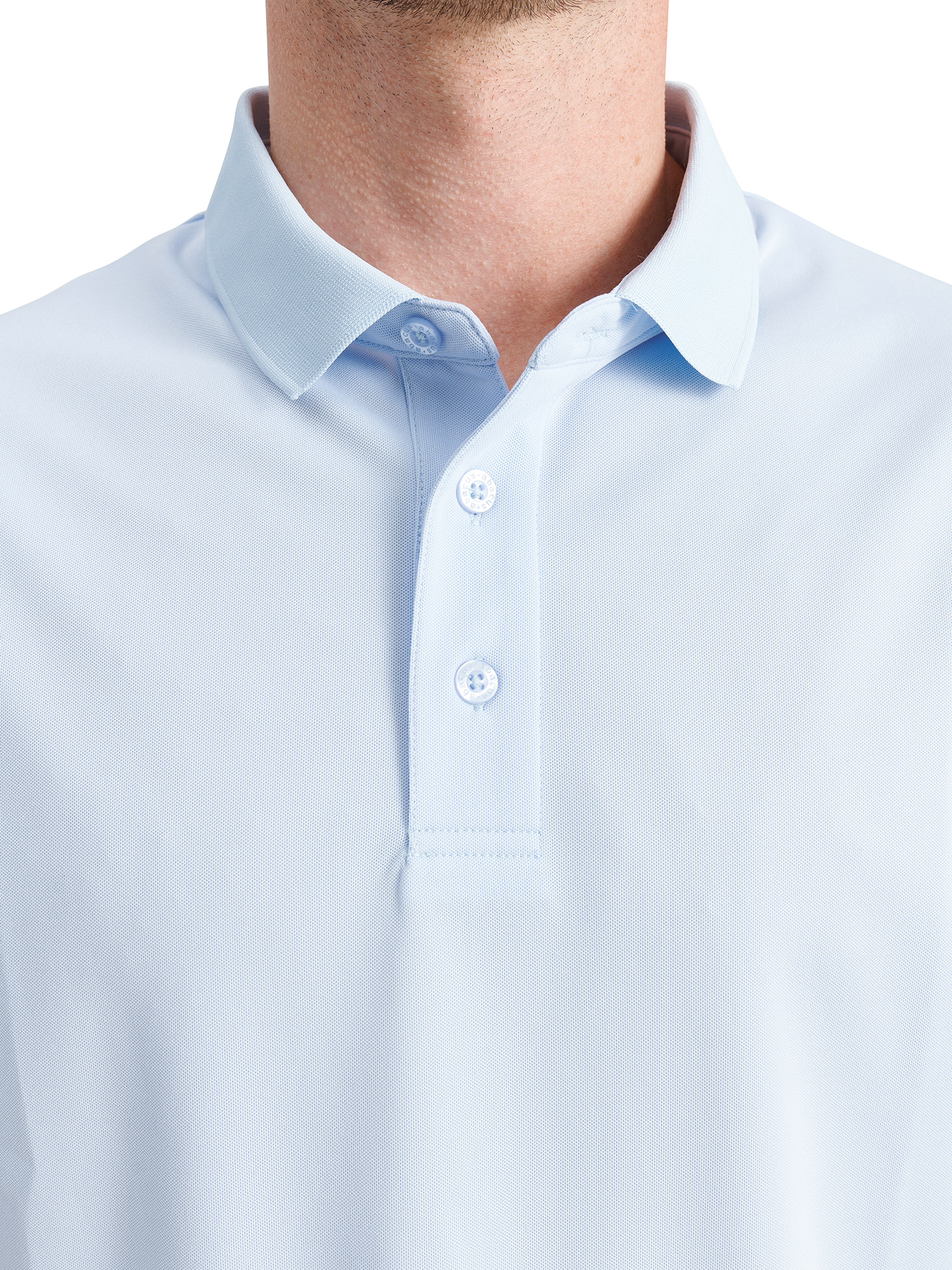 Tricou golf polo pentru bărbați Cray DryCool Lt. Blue