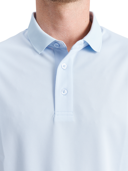 Tricou golf polo pentru bărbați Cray DryCool Lt. Blue