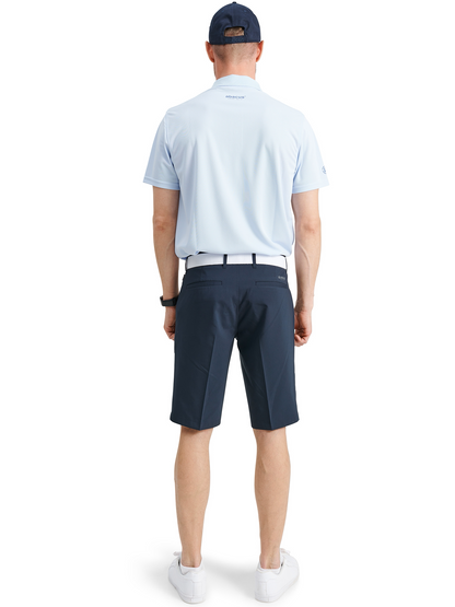 Tricou golf polo pentru bărbați Cray DryCool Lt. Blue
