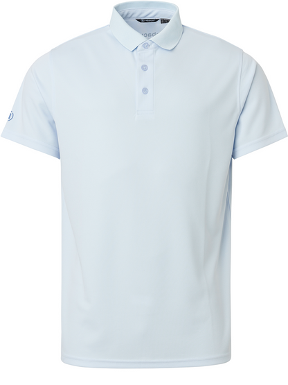 Tricou golf polo pentru bărbați Cray DryCool Lt. Blue