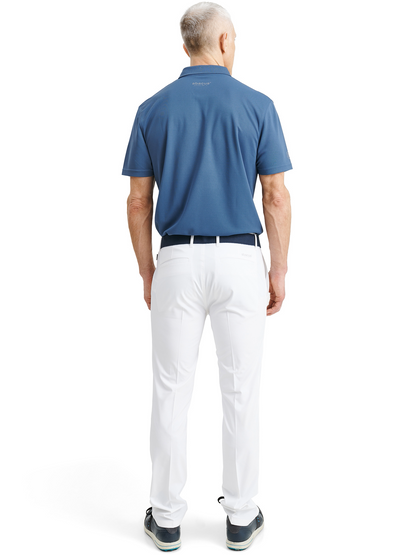 Tricou golf polo pentru bărbați Cray DryCool Steel Blue