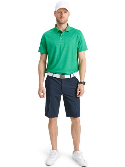 Tricou golf polo pentru bărbați Cray DryCool Green Fairway