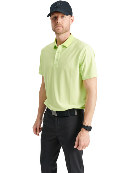 Tricou golf polo pentru bărbați Cray DryCool Lime