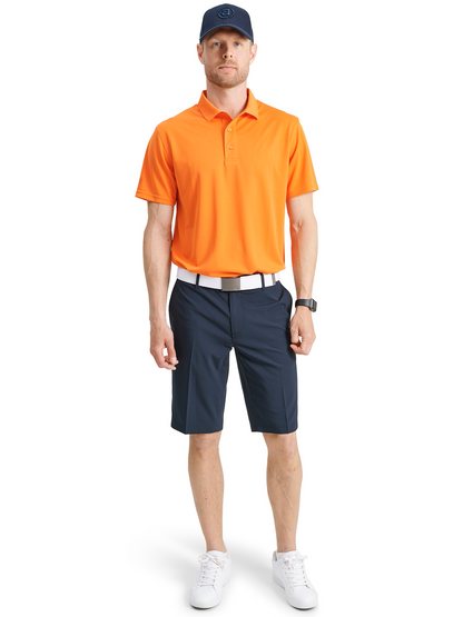 Pantaloni scurți de golf pentru bărbați Cleek Flex Navy