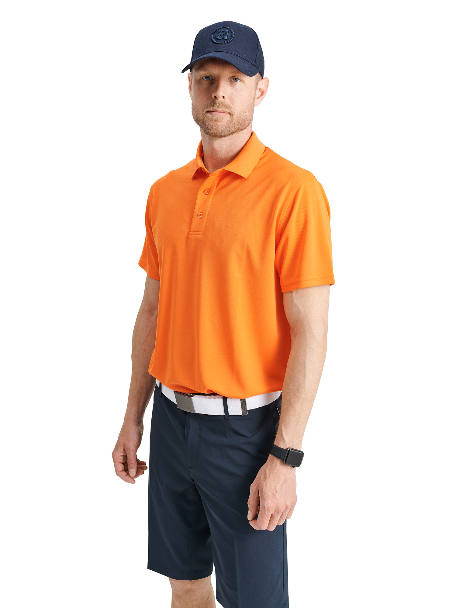 Pantaloni scurți de golf pentru bărbați Cleek Flex Navy