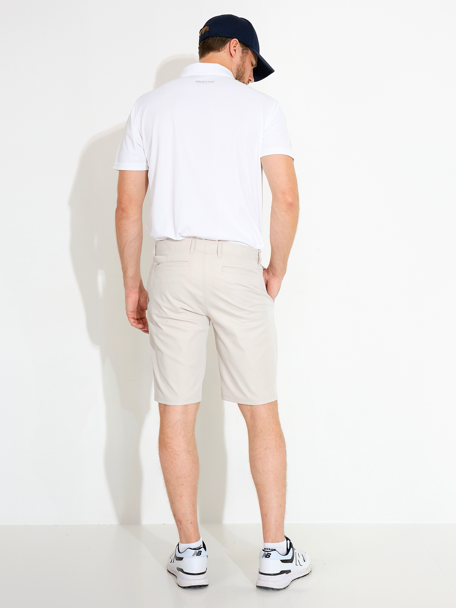 Pantaloni scurți de golf pentru bărbați Cleek Flex Sandshell