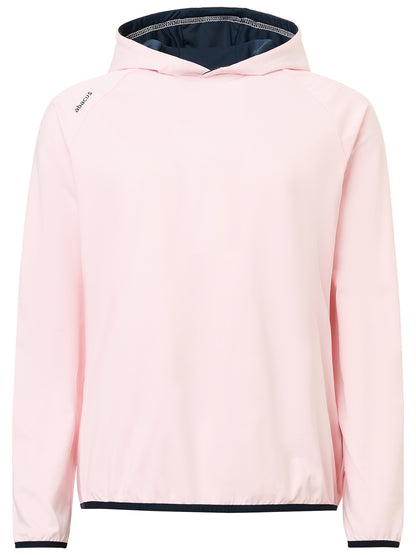 Hanorac golf juniori Abacus Loop 5174 Blossom Pink – vedere față