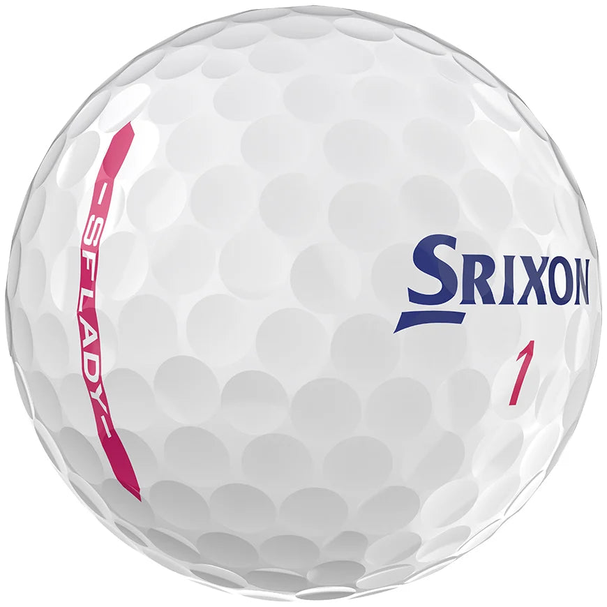 Mingi de Golf Femei Srixon Soft Feel Lady White