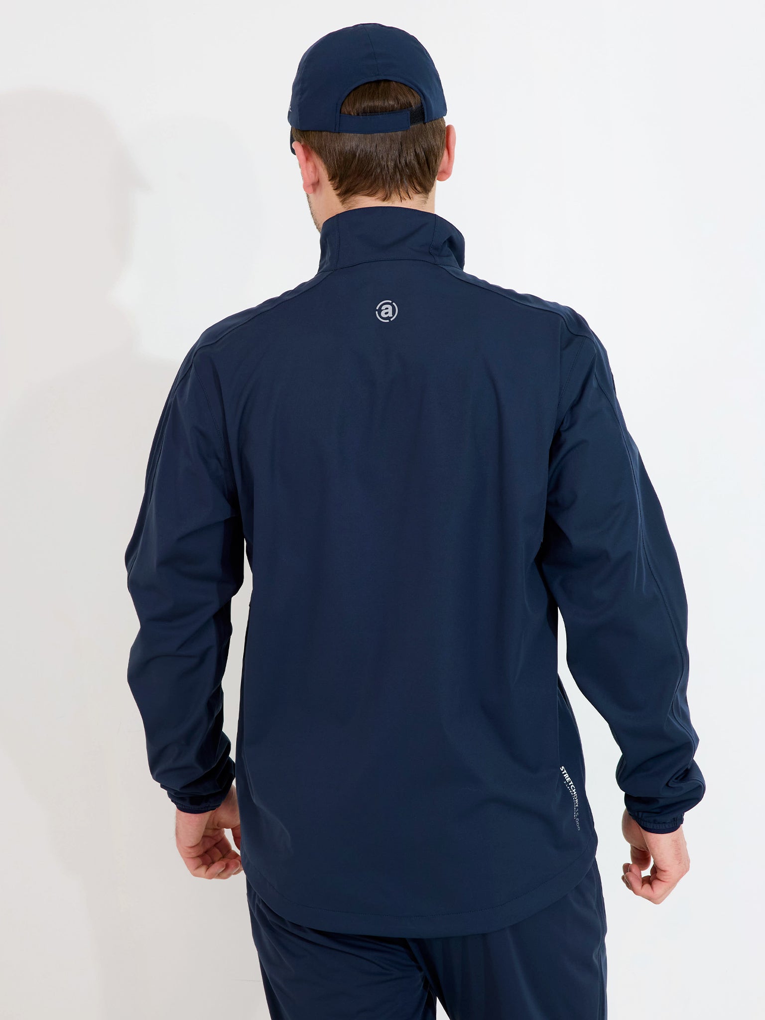 Geacă impermeabilă golf bărbați Abacus Bounce 6080 Navy – detaliu