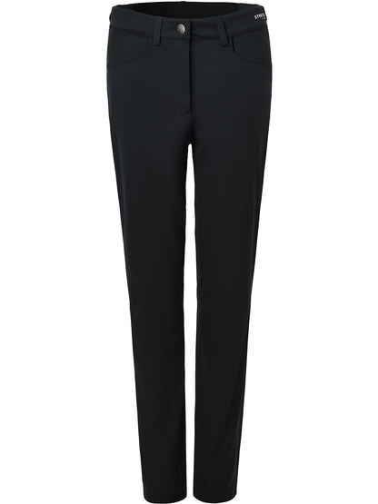 Pantaloni golf waterproof femei Abacus Bounce 2083 Black – vedere față