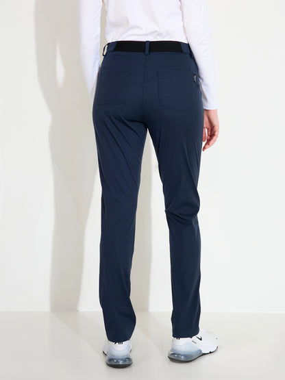 Pantaloni golf waterproof femei Abacus Bounce 2083 Navy – detaliu