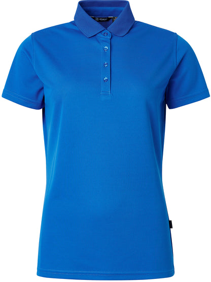 Tricou golf polo femei Abacus Cray DryCool 2724 Royal Blue – vedere față