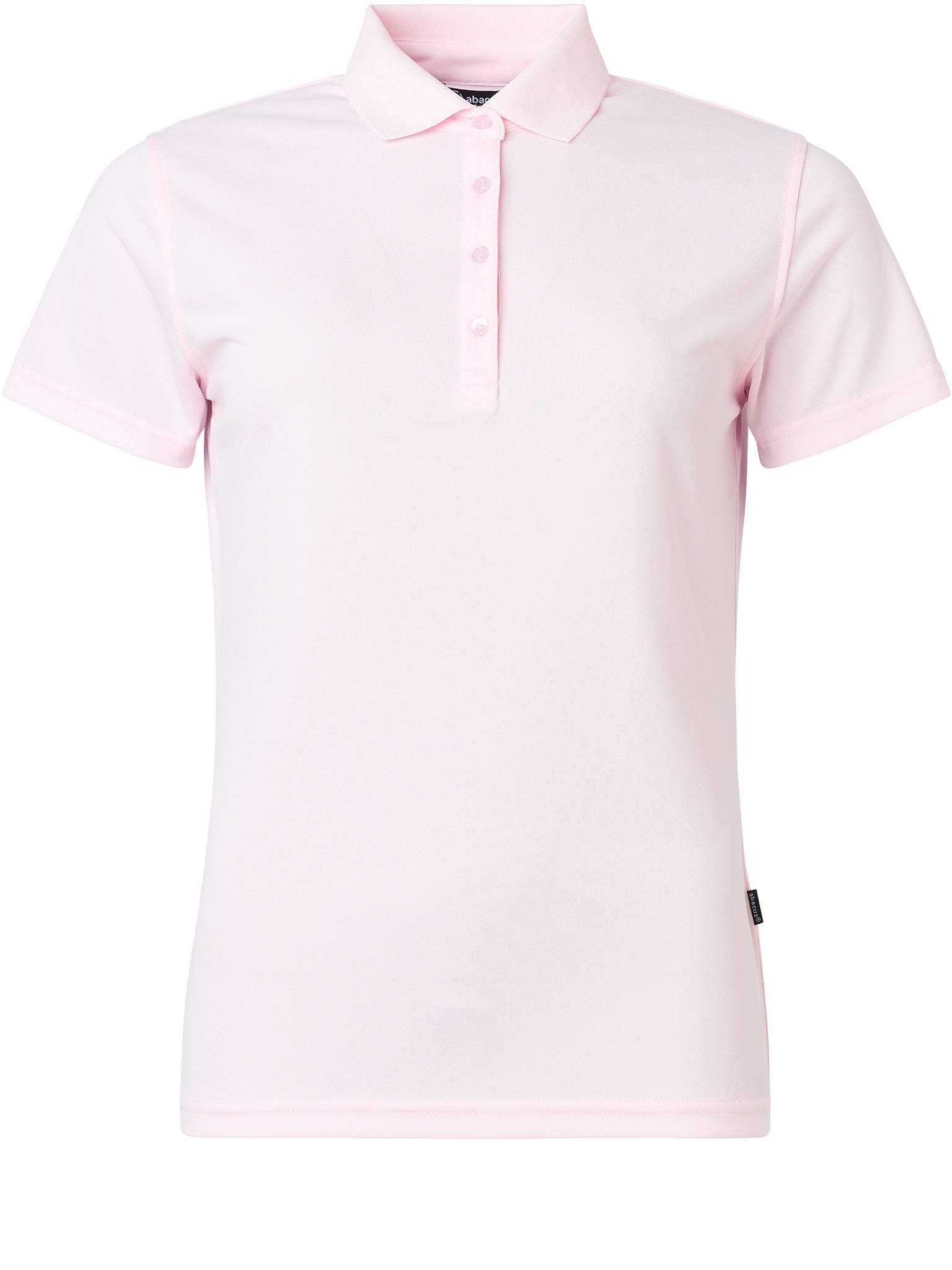 Tricou golf polo femei Abacus Cray DryCool 2724 Roz Deschis – vedere față