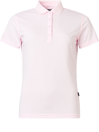 Tricou golf polo femei Abacus Cray DryCool 2724 Roz Deschis – vedere față