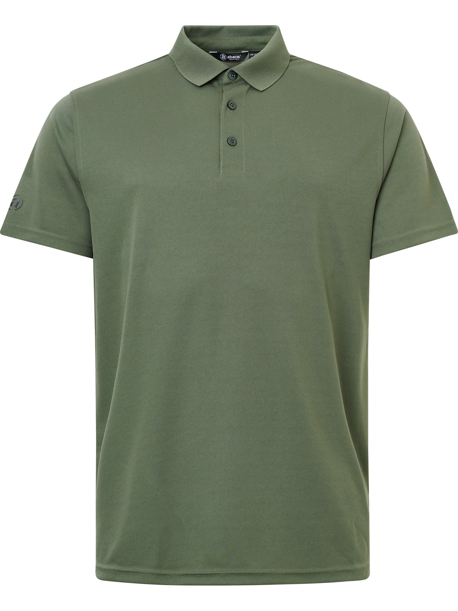 Tricou golf polo junior Abacus Cray DryCool 5164 Forest – vedere față