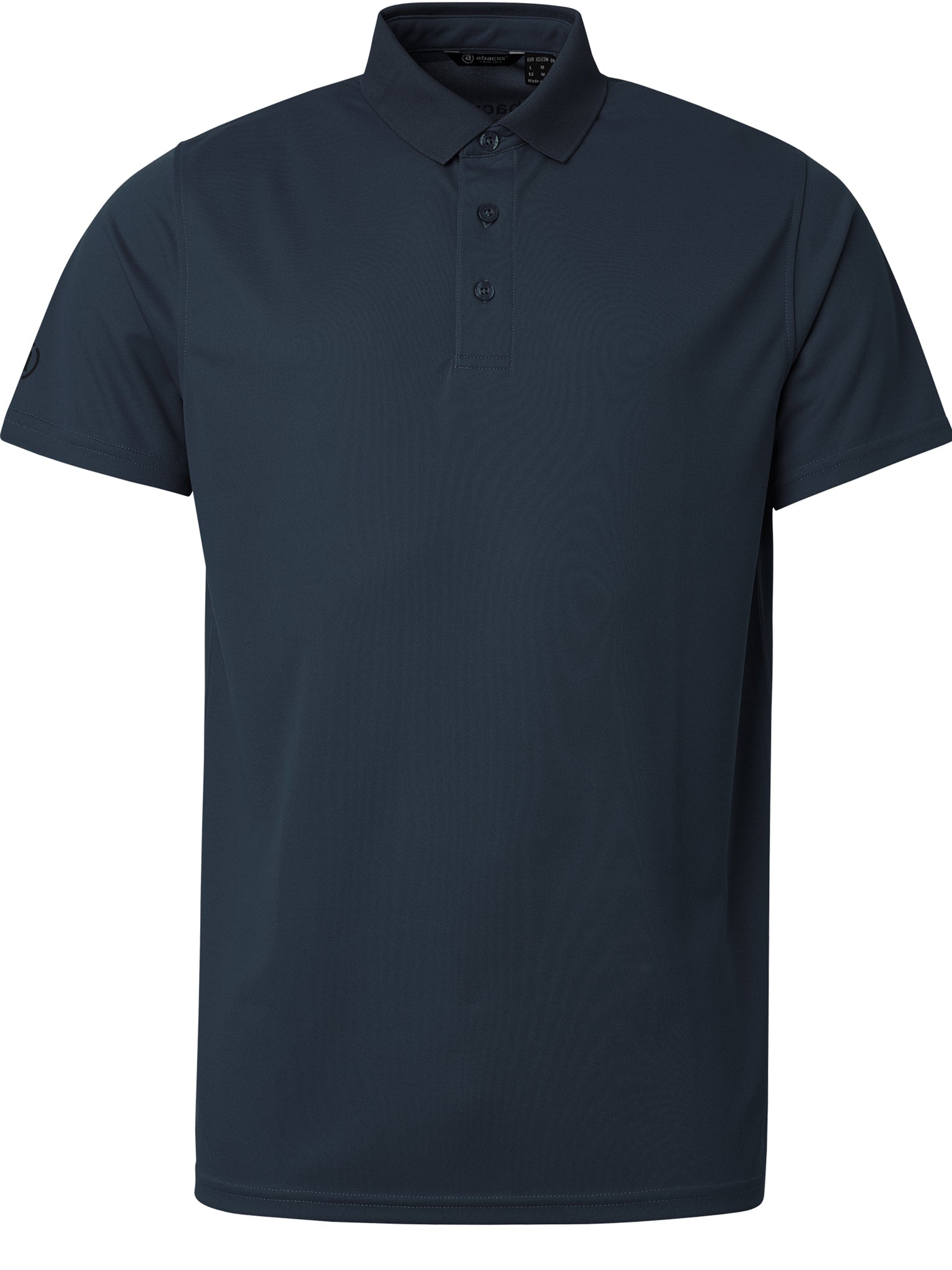 Tricou golf polo junior Abacus Cray DryCool 5164 Navy – vedere față