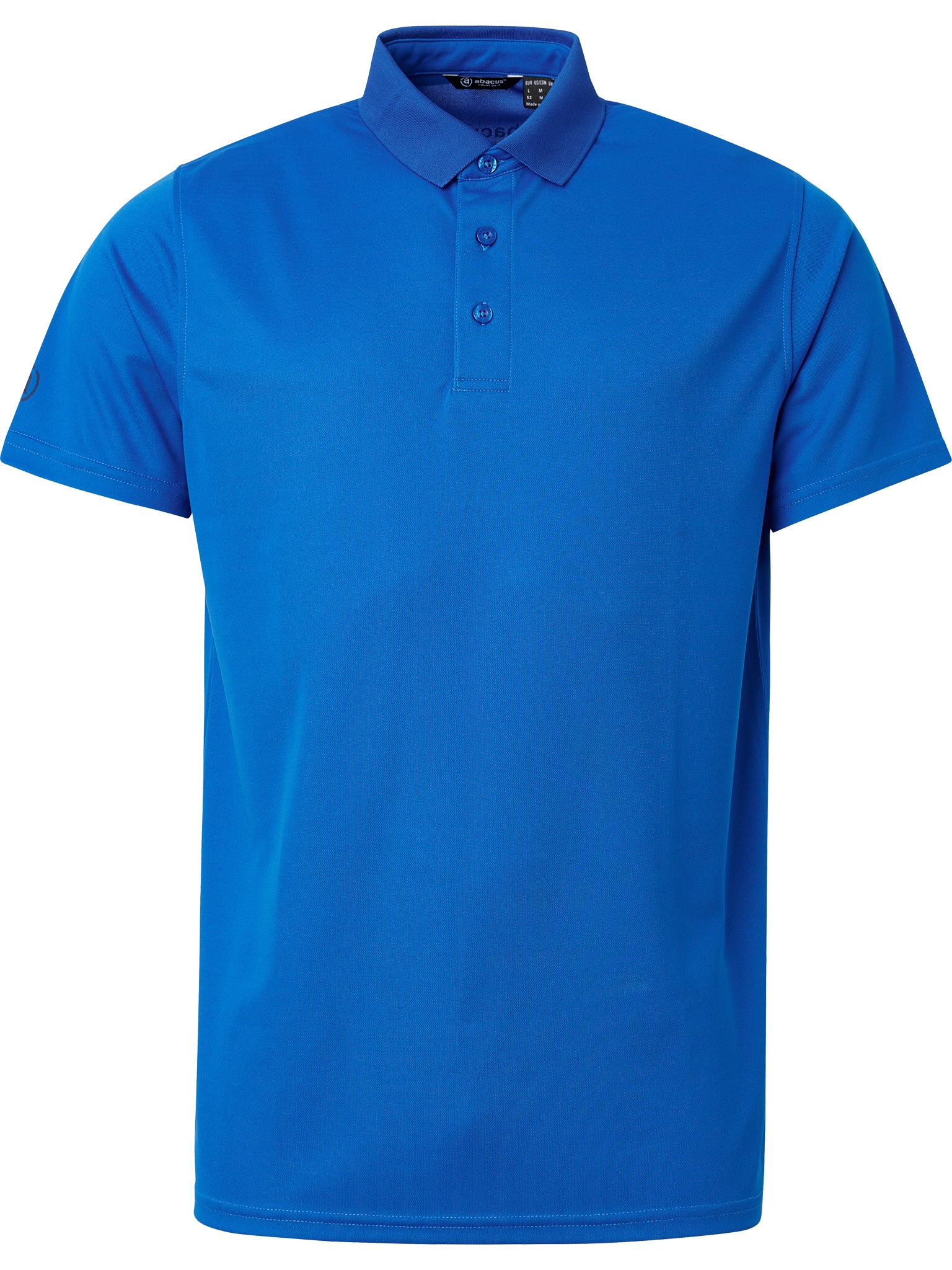 Tricou golf polo junior Abacus Cray DryCool 5164 Royal Blue – vedere față