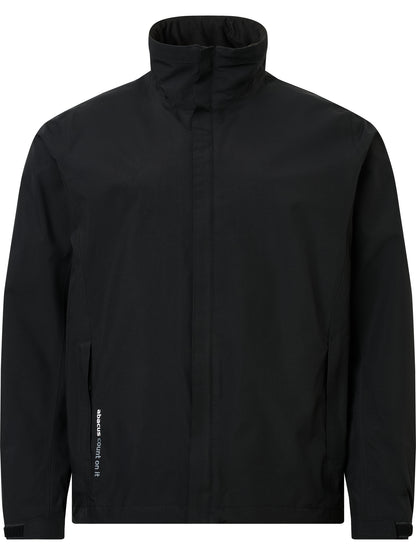Geacă impermeabilă golf bărbați Abacus Links 6073 Black – vedere față