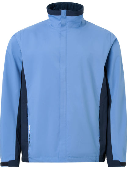 Geacă impermeabilă golf bărbați Abacus Links 6073 Horizon Blue – vedere față