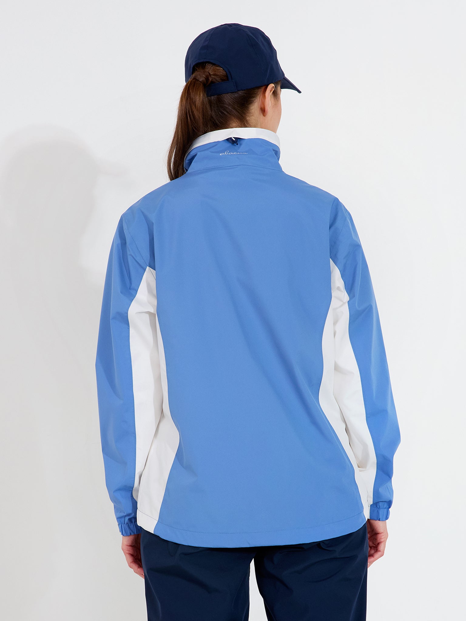 Geacă impermeabilă golf femei Abacus Links 2073 Horizon Blue – detaliu