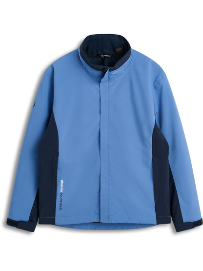 Geacă impermeabilă golf juniori Abacus Links 5101 Horizon Blue – vedere față