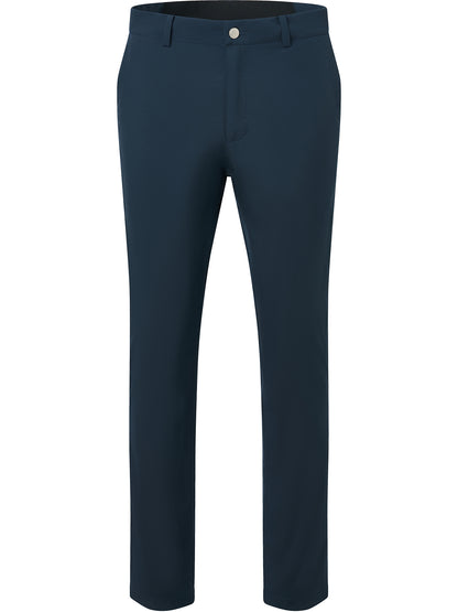 Pantaloni golf waterproof căptușiți bărbați Abacus Links 6074 Navy – vedere față