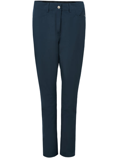 Pantaloni golf waterproof căptușiți femei Abacus Links 2074 Navy – vedere față