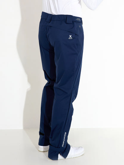 Pantaloni impermeabili golf bărbați Abacus Pitch 6058 Midnight Navy – pe model
