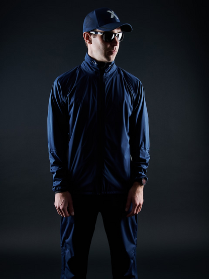 Geacă Impermeabilă de Golf Bărbați Abacus Pitch 6040 – Midnight Navy